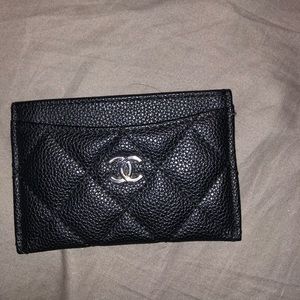 Chanel card holder